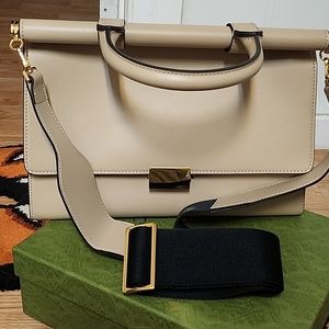 Ladies leather across body purse